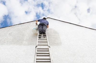 Peinture extérieure à Laussou — façades et ravalement